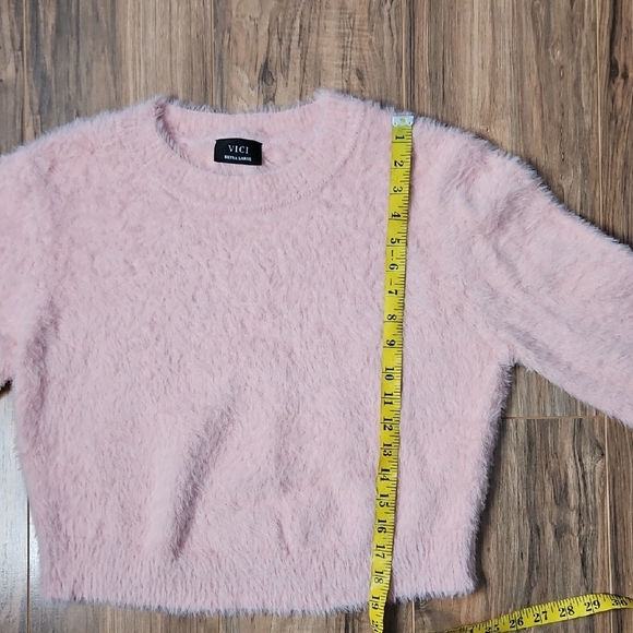 Vici Women's Cozy Fuzzy Longsleeve At Waist Sweater XL - Picture 9 of 10